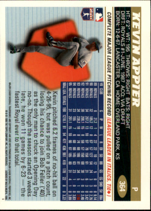 B1937- 1996 Topps Baseball Cards 251-440 +Inserts -You Pick- 10+ FREE US SHIP - Picture 229 of 417
