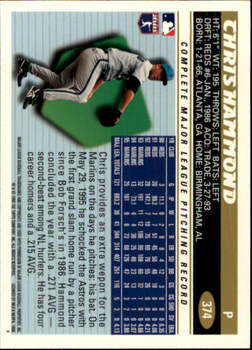 B1937- 1996 Topps Baseball Cards 251-440 +Inserts -You Pick- 10+ FREE US SHIP - Picture 249 of 417