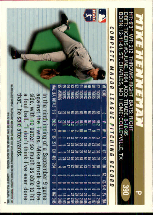 B1937- 1996 Topps Baseball Cards 251-440 +Inserts -You Pick- 10+ FREE US SHIP - Picture 281 of 417