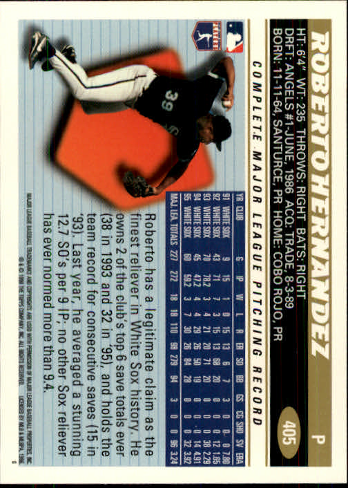 B1937- 1996 Topps Baseball Cards 251-440 +Inserts -You Pick- 10+ FREE US SHIP - Picture 311 of 417