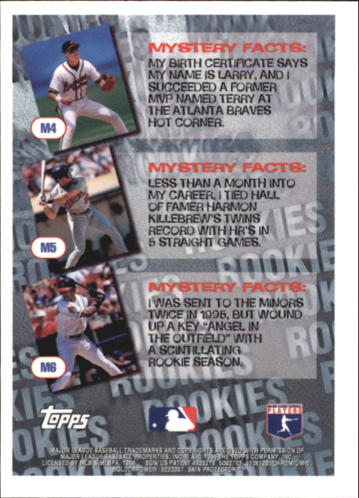 B1937- 1996 Topps Baseball Cards 251-440 +Inserts -You Pick- 10+ FREE US SHIP - Picture 389 of 417