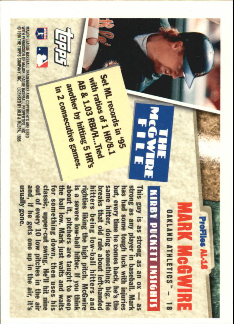 B1937- 1996 Topps Baseball Cards 251-440 +Inserts -You Pick- 10+ FREE US SHIP - Picture 405 of 417