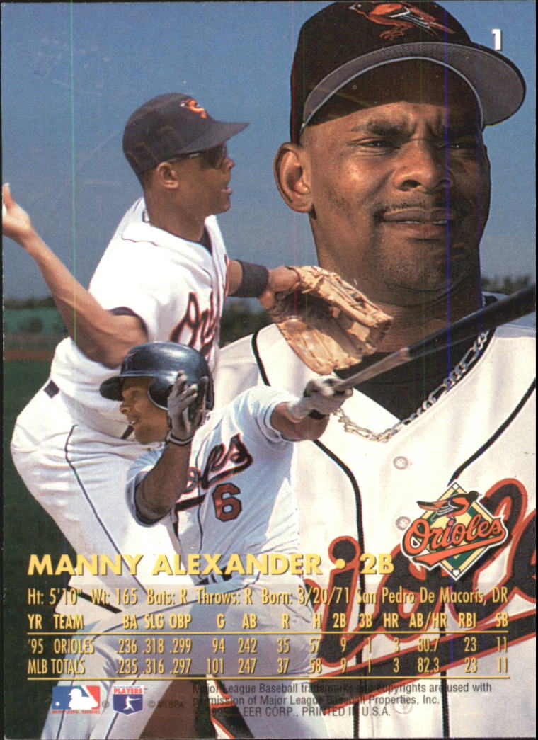 1996 Ultra (Fleer) Baseball "Gold Medallion" Parallel Cards - Picture 3 of 347