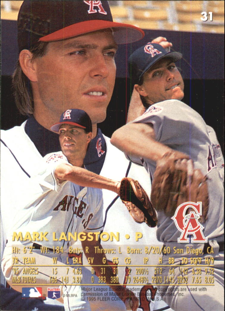 1996 Ultra (Fleer) Baseball "Gold Medallion" Parallel Cards - Picture 25 of 347