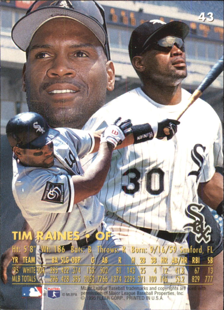 1996 Ultra (Fleer) Baseball "Gold Medallion" Parallel Cards - Picture 31 of 347