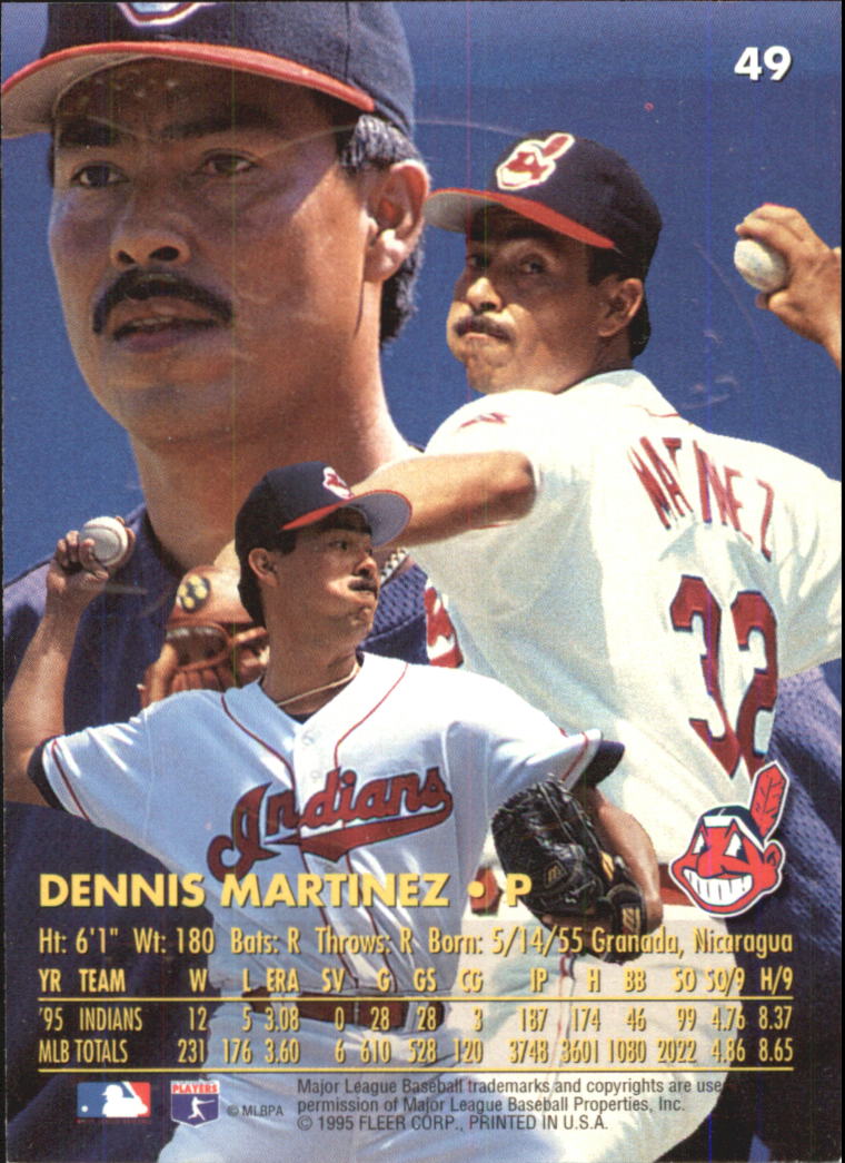 1996 Ultra (Fleer) Baseball "Gold Medallion" Parallel Cards - Picture 39 of 347