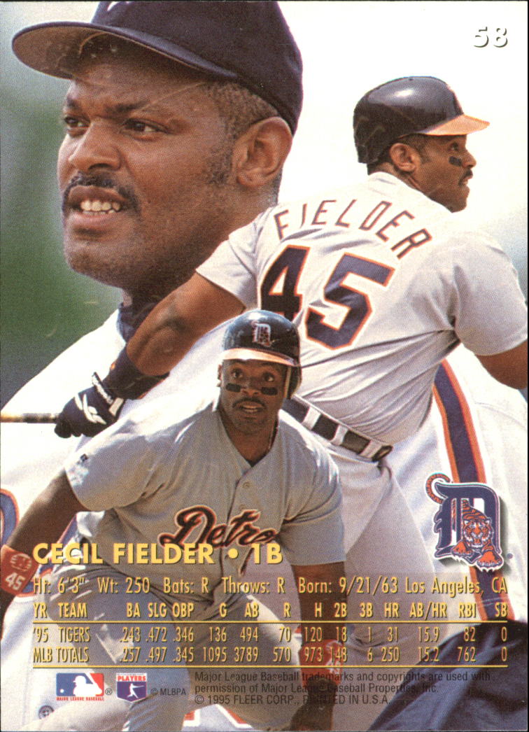 1996 Ultra (Fleer) Baseball "Gold Medallion" Parallel Cards - Picture 47 of 347