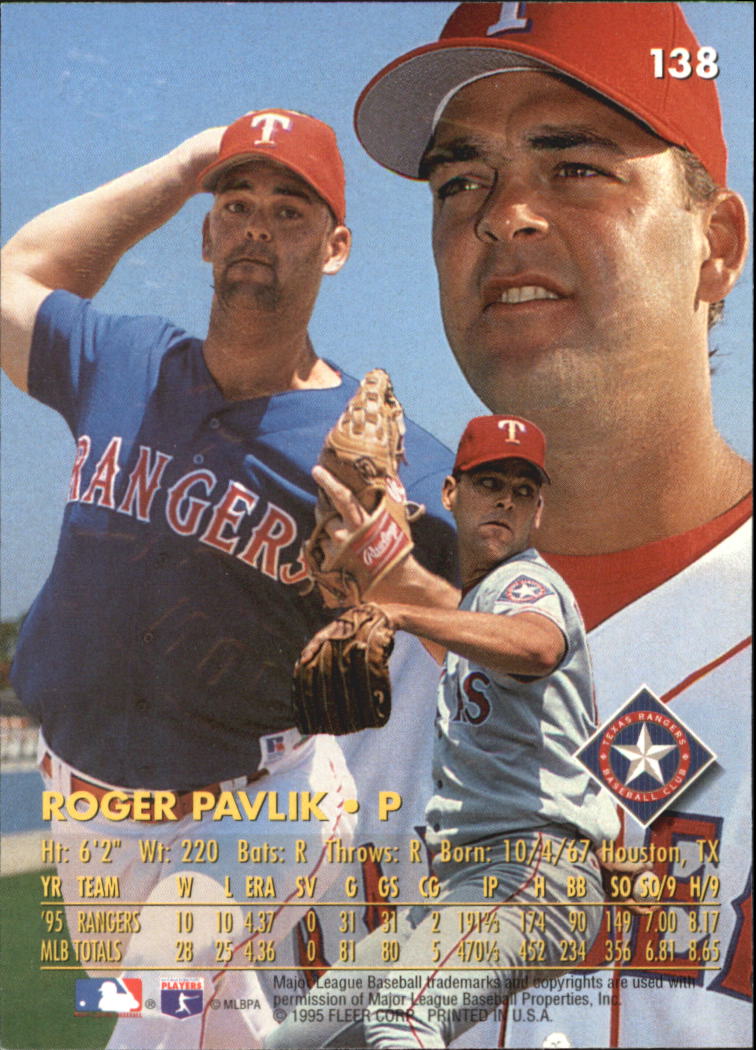 1996 Ultra (Fleer) Baseball "Gold Medallion" Parallel Cards - Picture 95 of 347