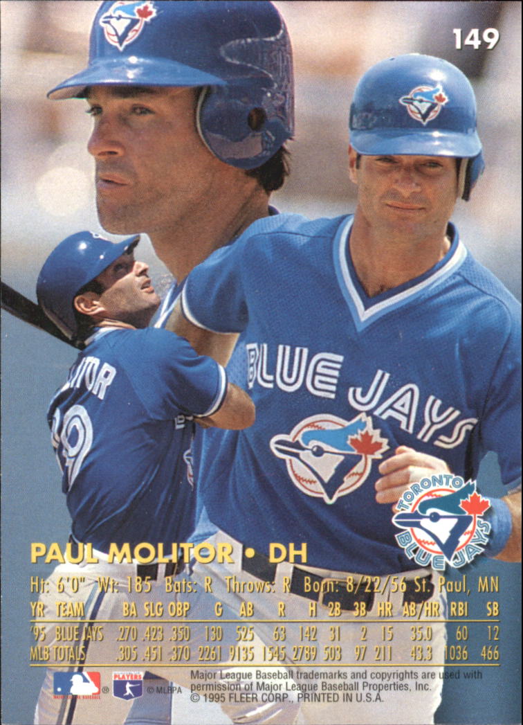 1996 Ultra (Fleer) Baseball "Gold Medallion" Parallel Cards - Picture 103 of 347