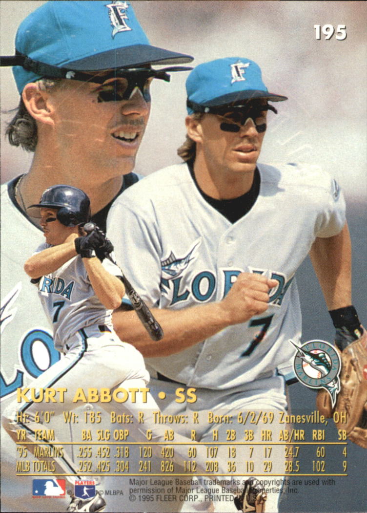 1996 Ultra (Fleer) Baseball "Gold Medallion" Parallel Cards - Picture 131 of 347