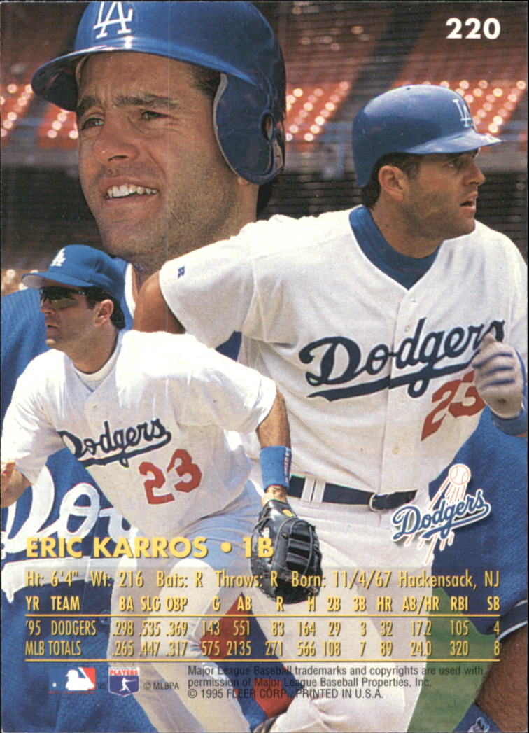 1996 Ultra (Fleer) Baseball "Gold Medallion" Parallel Cards - Picture 145 of 347