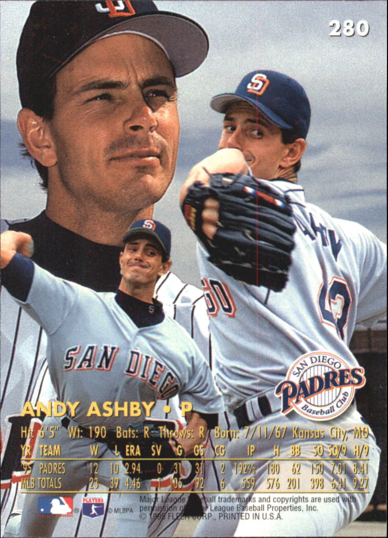 1996 Ultra (Fleer) Baseball "Gold Medallion" Parallel Cards - Picture 173 of 347