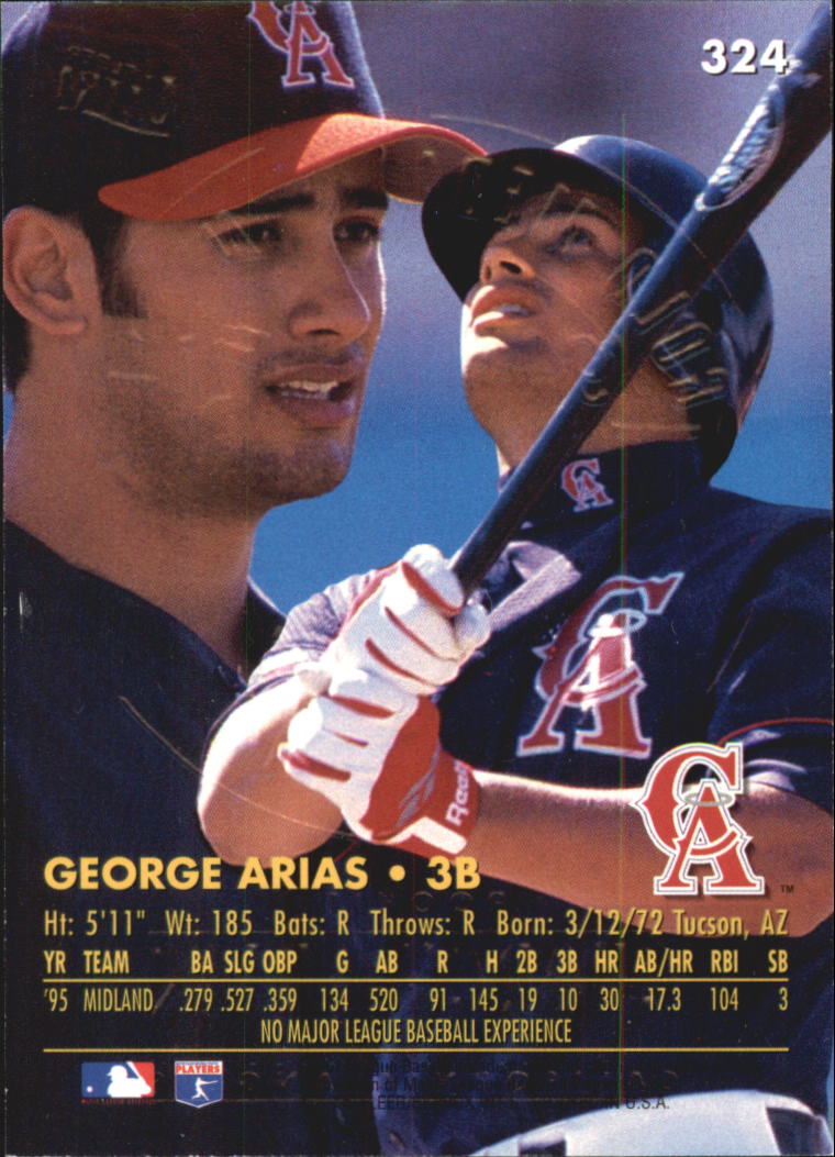 1996 Ultra (Fleer) Baseball "Gold Medallion" Parallel Cards - Picture 203 of 347