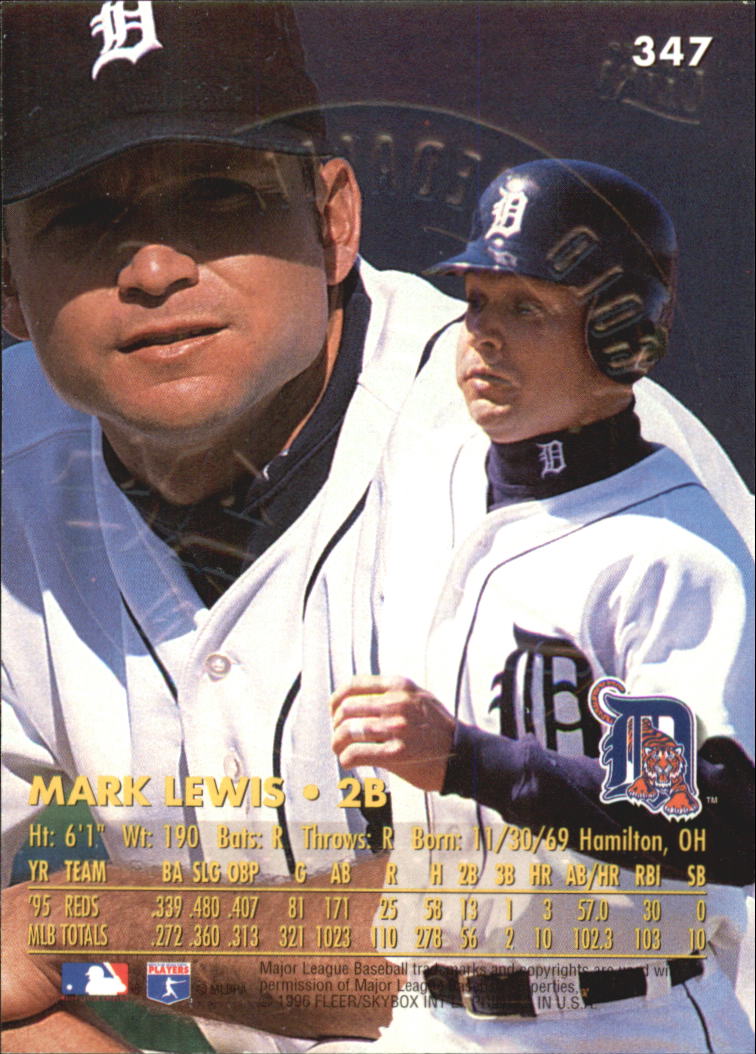 1996 Ultra (Fleer) Baseball "Gold Medallion" Parallel Cards - Picture 221 of 347