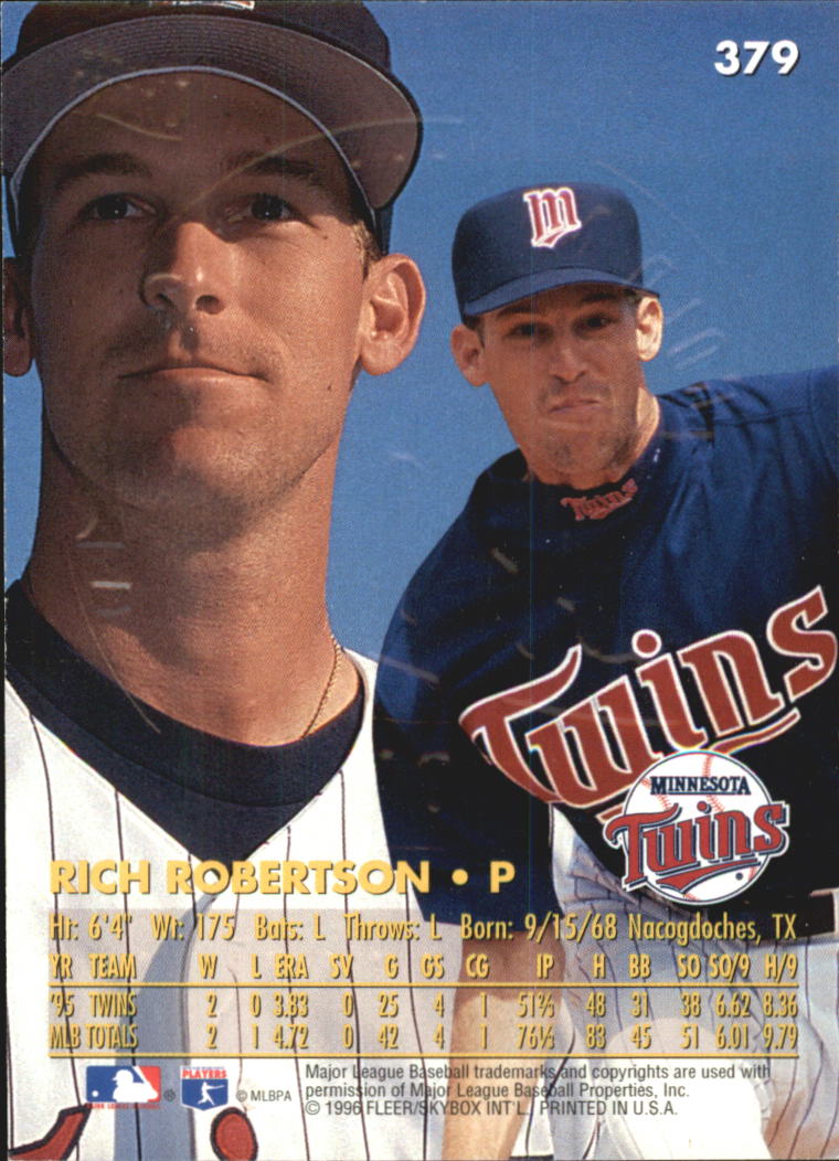 1996 Ultra (Fleer) Baseball "Gold Medallion" Parallel Cards - Picture 243 of 347