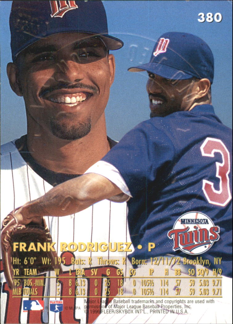 1996 Ultra (Fleer) Baseball "Gold Medallion" Parallel Cards - Picture 245 of 347