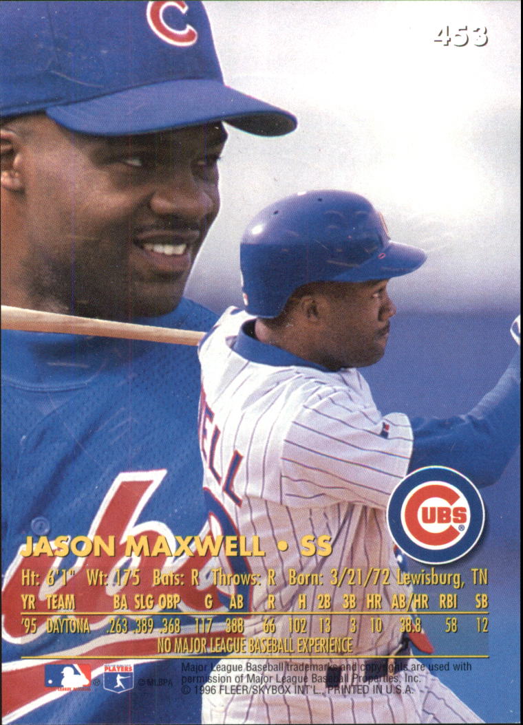 1996 Ultra (Fleer) Baseball "Gold Medallion" Parallel Cards - Picture 267 of 347