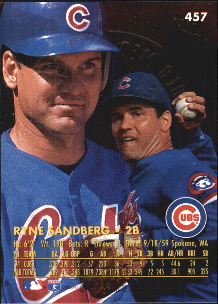 1996 Ultra (Fleer) Baseball "Gold Medallion" Parallel Cards - Picture 271 of 347