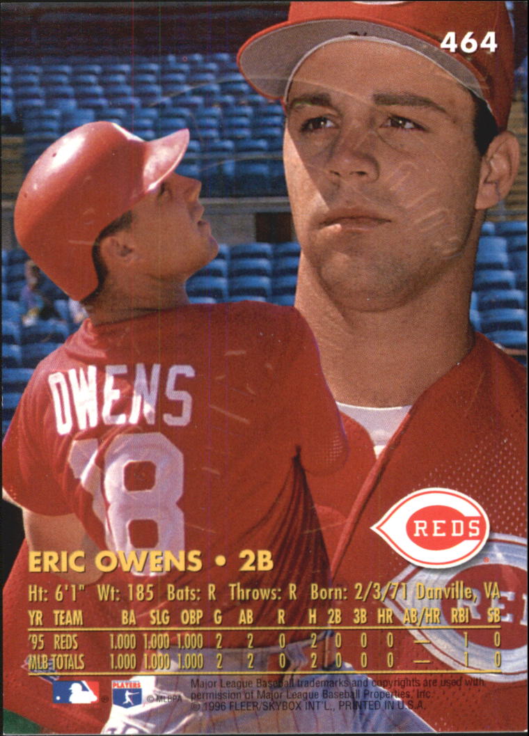 1996 Ultra (Fleer) Baseball "Gold Medallion" Parallel Cards - Picture 275 of 347