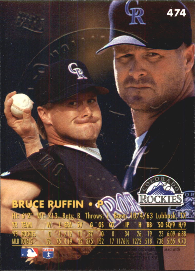 1996 Ultra (Fleer) Baseball "Gold Medallion" Parallel Cards - Picture 279 of 347