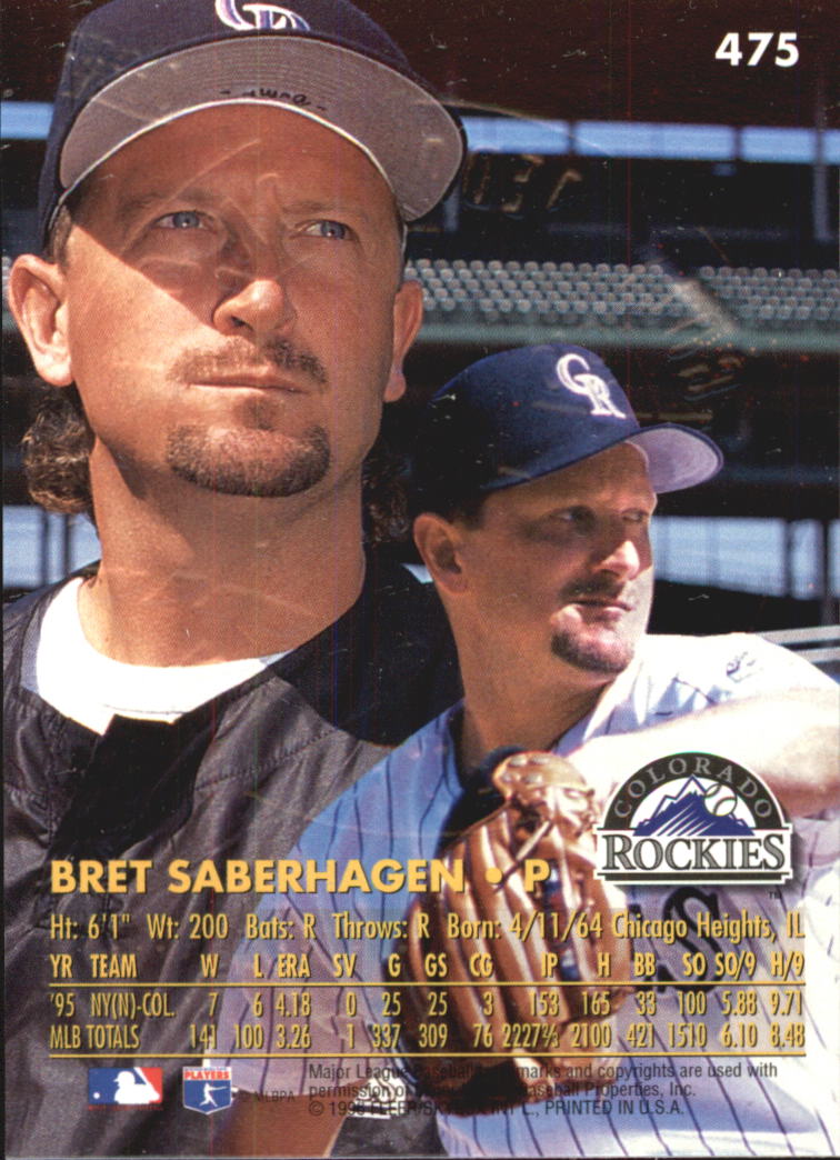 1996 Ultra (Fleer) Baseball "Gold Medallion" Parallel Cards - Picture 281 of 347