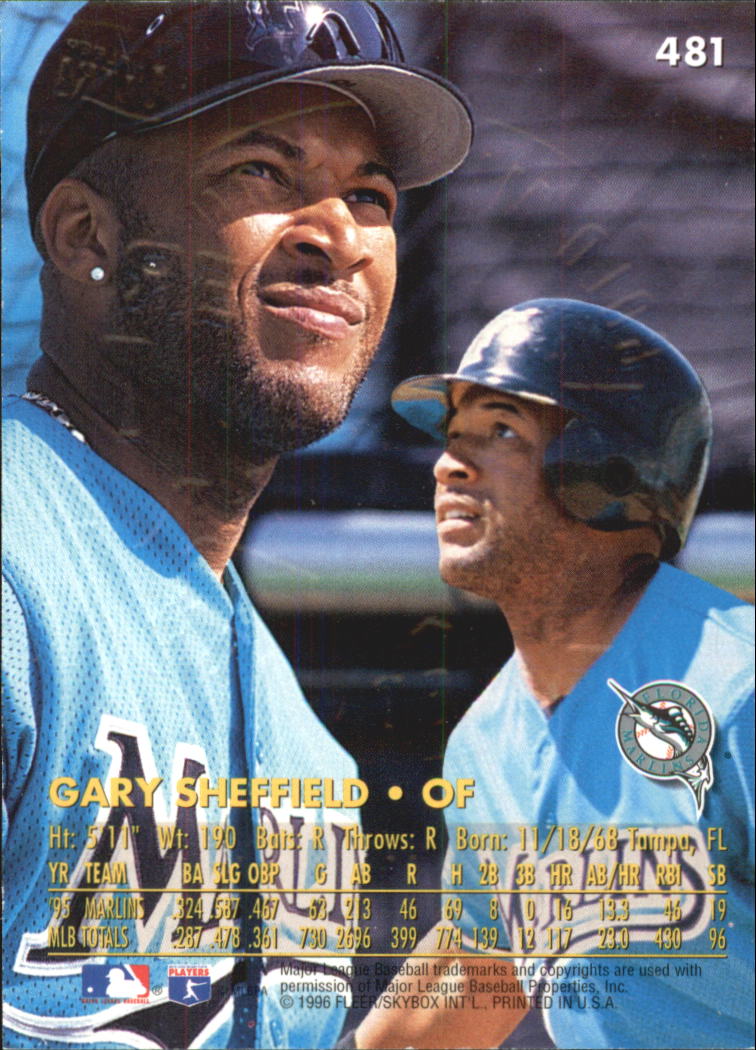 1996 Ultra (Fleer) Baseball "Gold Medallion" Parallel Cards - Picture 283 of 347