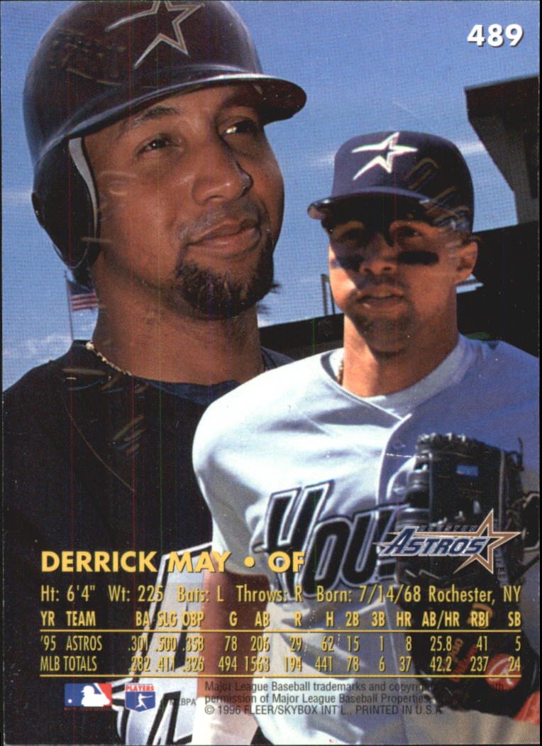 1996 Ultra (Fleer) Baseball "Gold Medallion" Parallel Cards - Picture 287 of 347