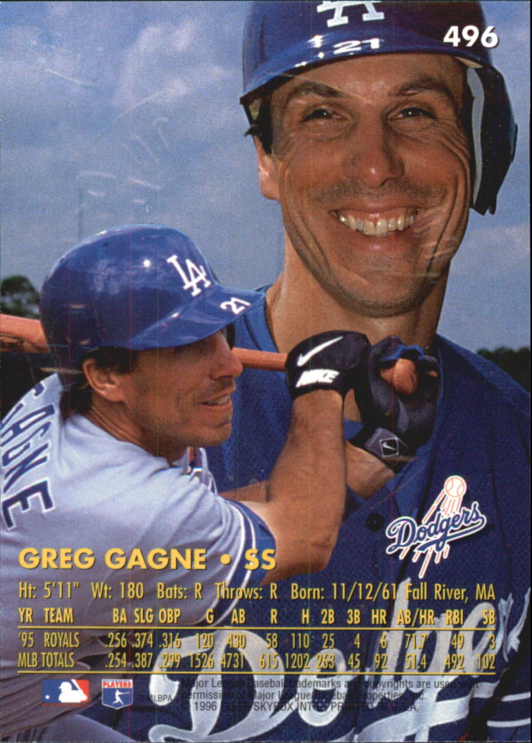 1996 Ultra (Fleer) Baseball "Gold Medallion" Parallel Cards - Picture 295 of 347