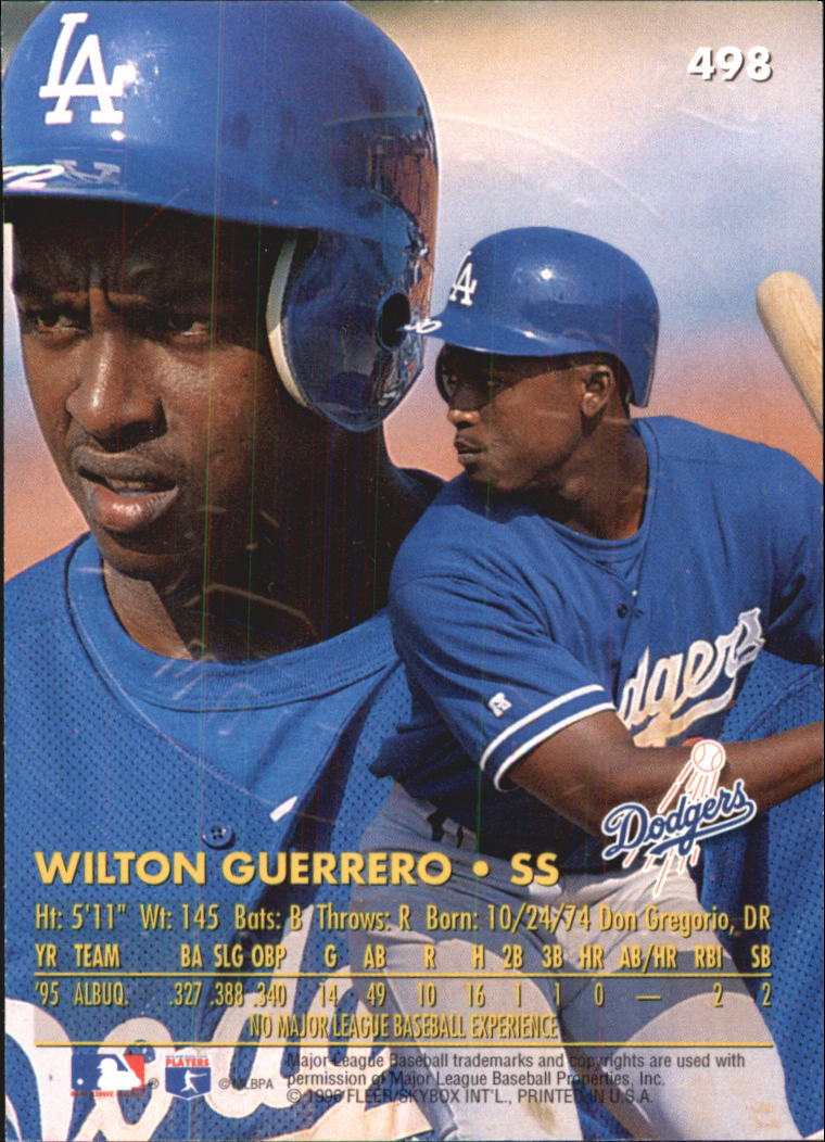 1996 Ultra (Fleer) Baseball "Gold Medallion" Parallel Cards - Picture 297 of 347