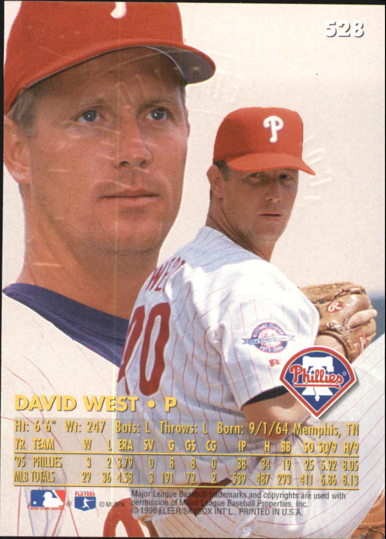 1996 Ultra (Fleer) Baseball "Gold Medallion" Parallel Cards - Picture 307 of 347