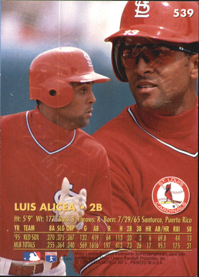 1996 Ultra (Fleer) Baseball "Gold Medallion" Parallel Cards - Picture 309 of 347