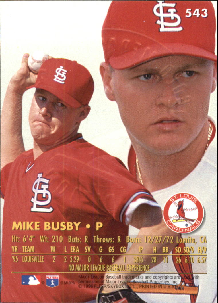 1996 Ultra (Fleer) Baseball "Gold Medallion" Parallel Cards - Picture 311 of 347