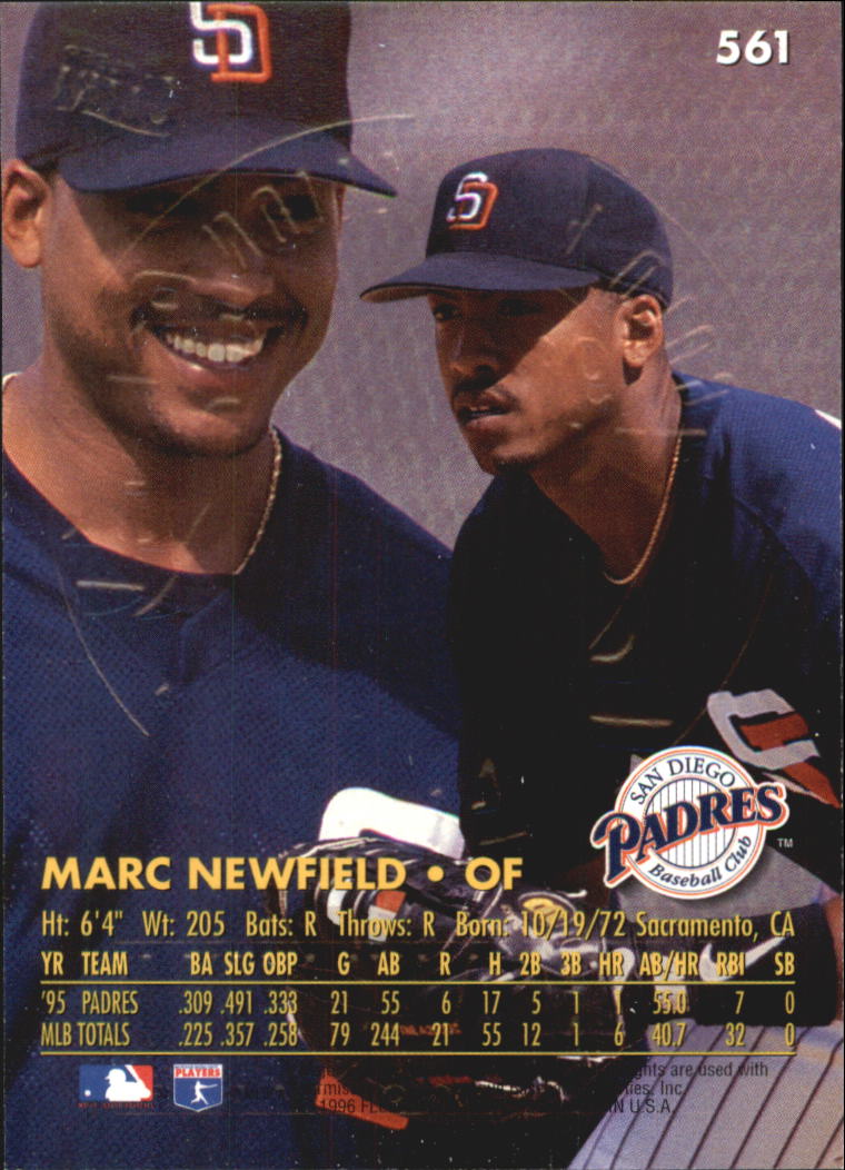 1996 Ultra (Fleer) Baseball "Gold Medallion" Parallel Cards - Picture 321 of 347