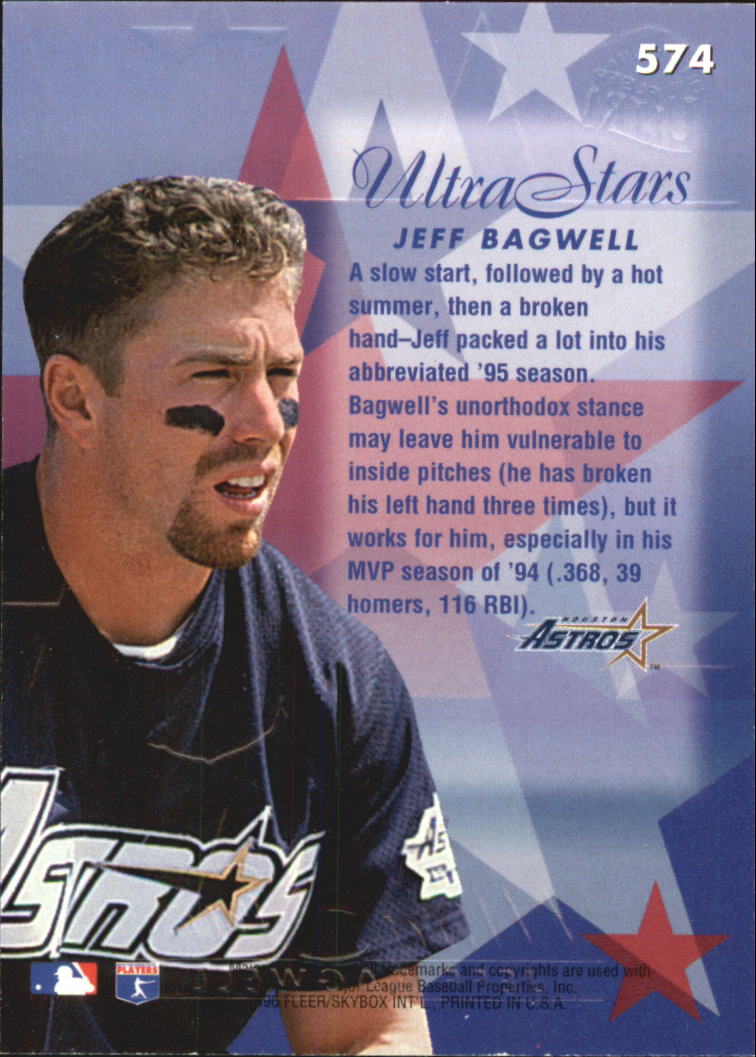 1996 Ultra (Fleer) Baseball "Gold Medallion" Parallel Cards - Picture 331 of 347