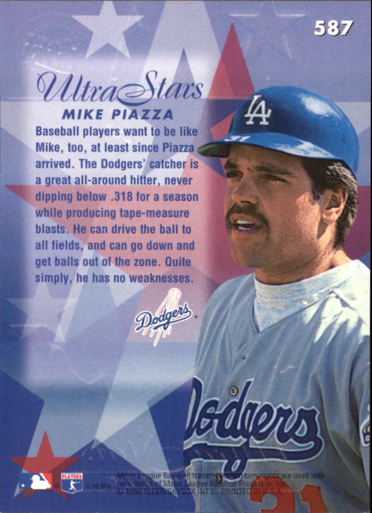 1996 Ultra (Fleer) Baseball "Gold Medallion" Parallel Cards - Picture 341 of 347