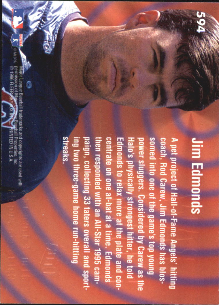 1996 Ultra (Fleer) Baseball "Gold Medallion" Parallel Cards - Picture 345 of 347