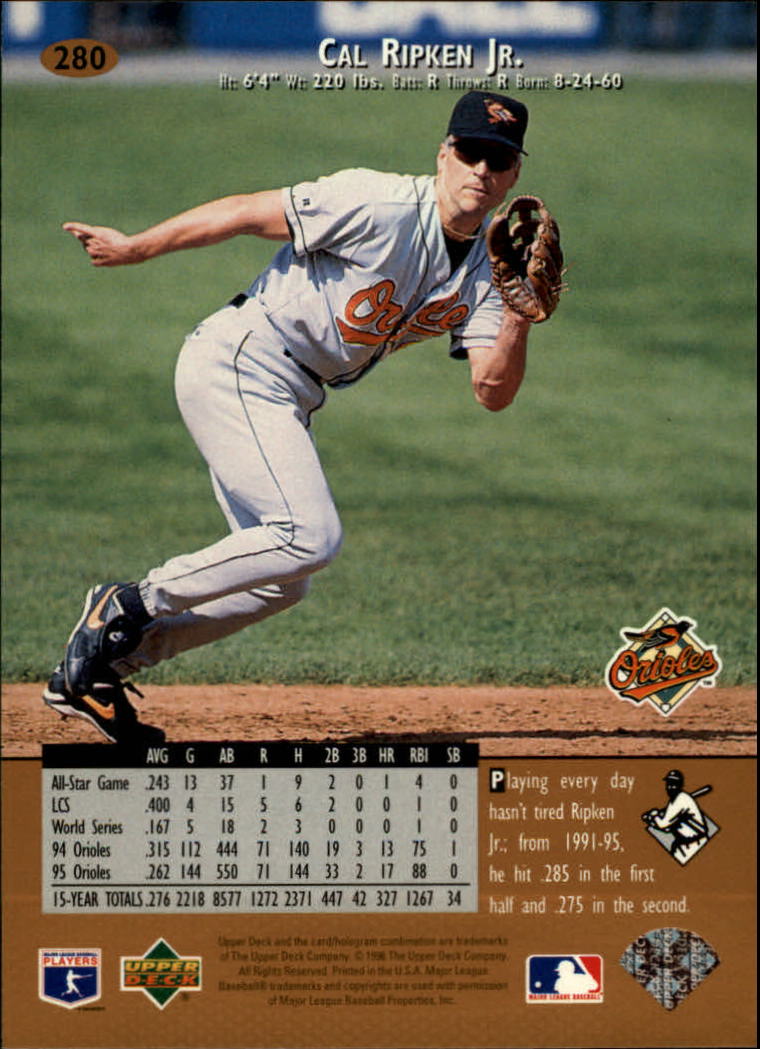1996 Upper Deck Baseball Card Pick 251-499 - Picture 59 of 465