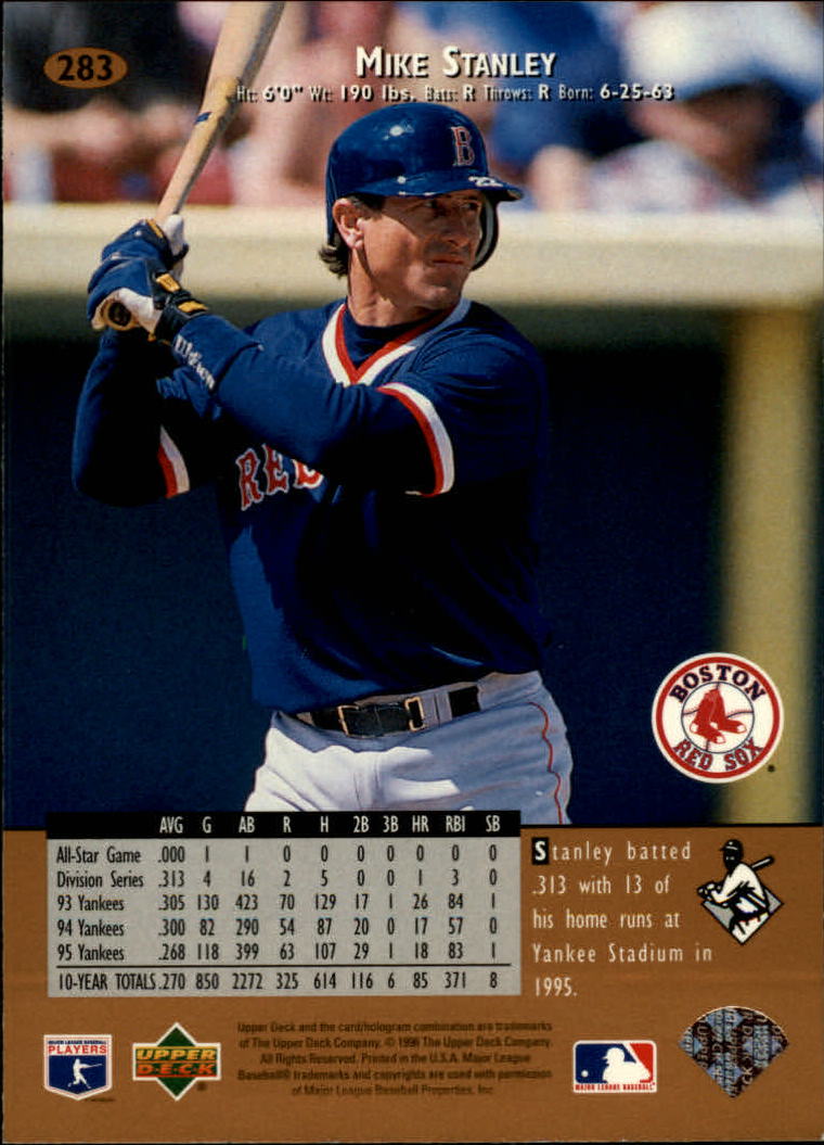 1996 Upper Deck Baseball Card Pick 251-499 - Picture 65 of 465