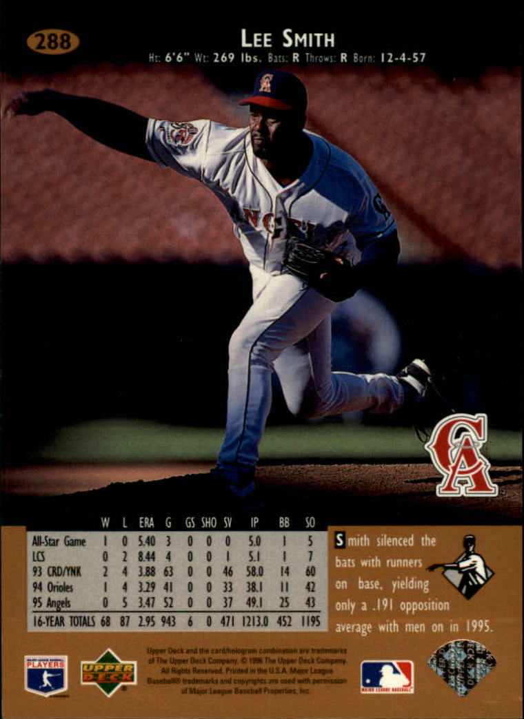1996 Upper Deck Baseball Card Pick 251-499 - Picture 75 of 465