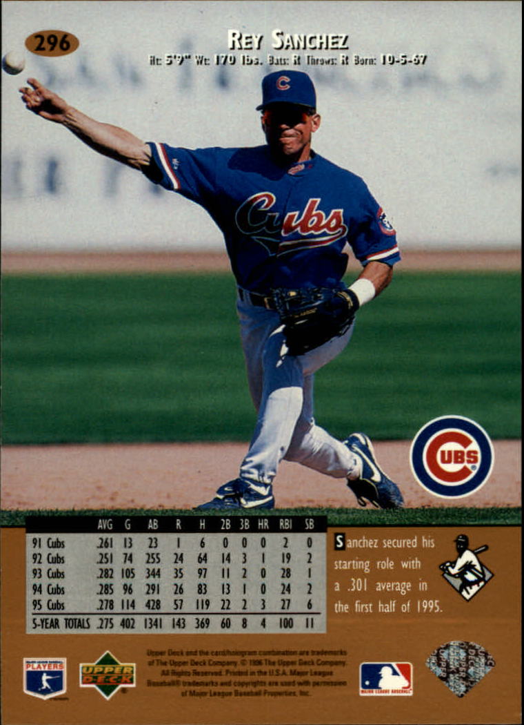 1996 Upper Deck Baseball Card Pick 251-499 - Picture 91 of 465