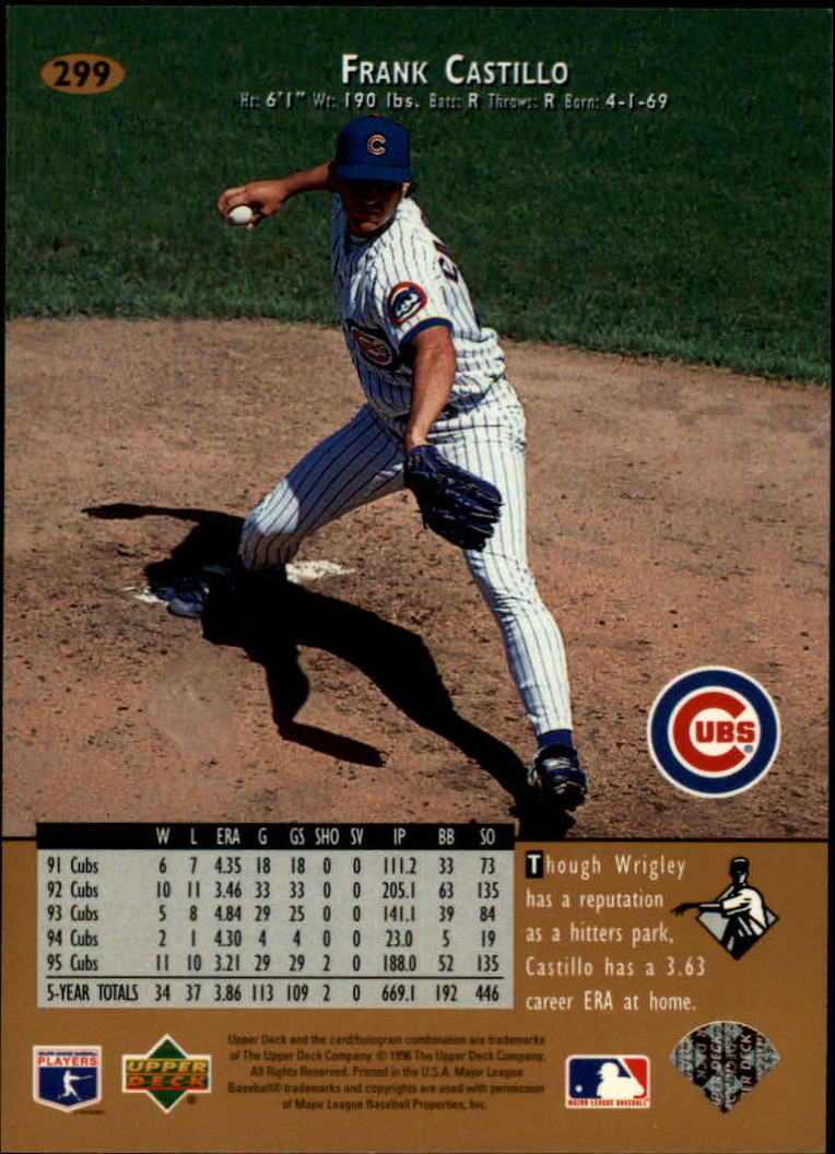 1996 Upper Deck Baseball Card Pick 251-499 - Picture 97 of 465