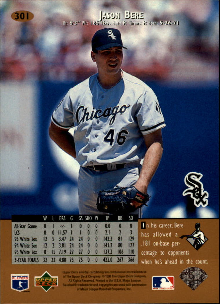 1996 Upper Deck Baseball Card Pick 251-499 - Picture 101 of 465