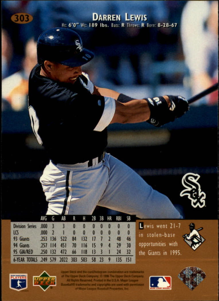 1996 Upper Deck Baseball Card Pick 251-499 - Picture 105 of 465