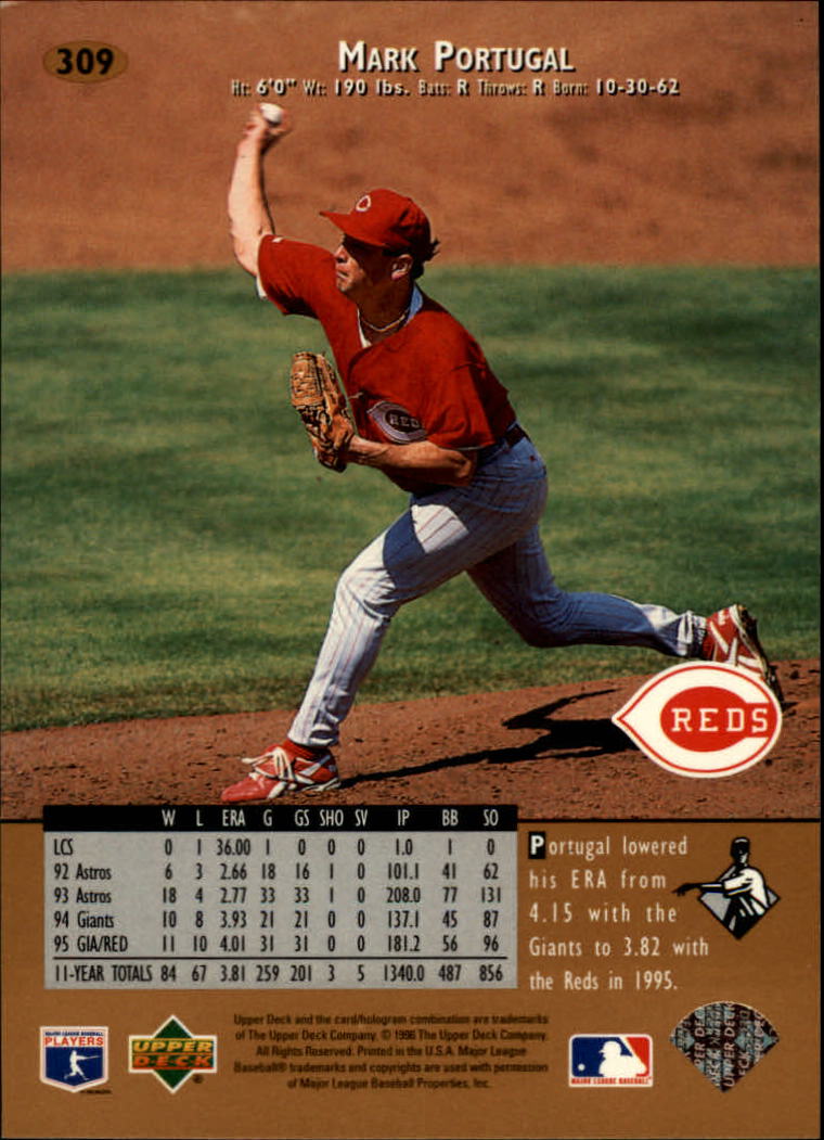 1996 Upper Deck Baseball Card Pick 251-499 - Picture 117 of 465