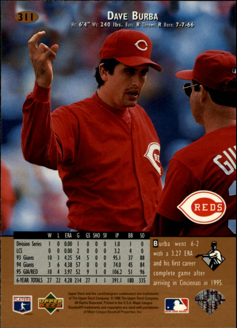 1996 Upper Deck Baseball Card Pick 251-499 - Picture 121 of 465