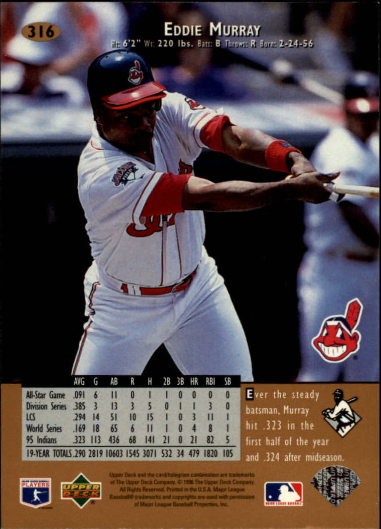 1996 Upper Deck Baseball Card Pick 251-499 - Picture 131 of 465