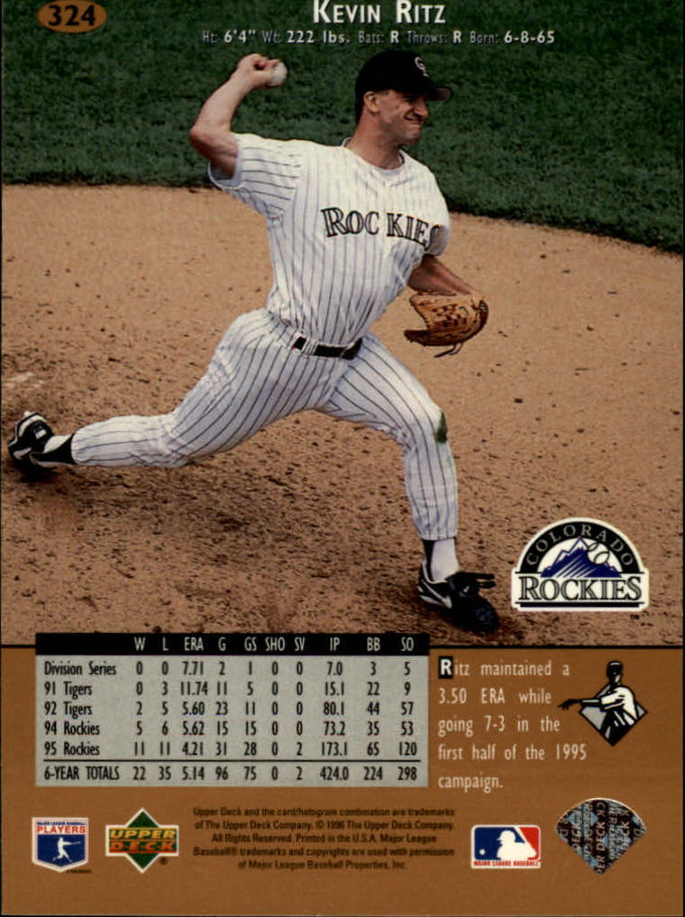 1996 Upper Deck Baseball Card Pick 251-499 - Picture 147 of 465