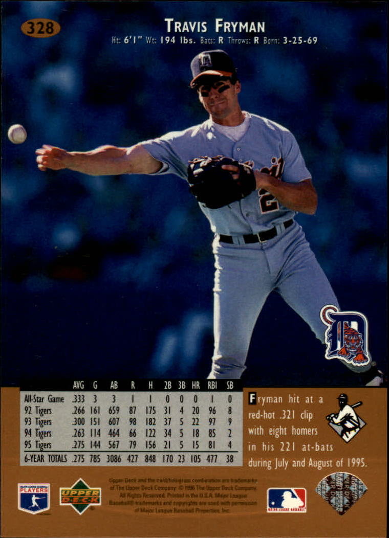 1996 Upper Deck Baseball Card Pick 251-499 - Picture 155 of 465