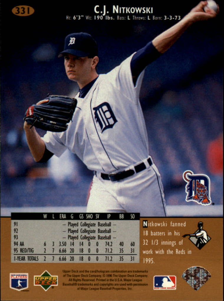 1996 Upper Deck Baseball Card Pick 251-499 - Picture 161 of 465