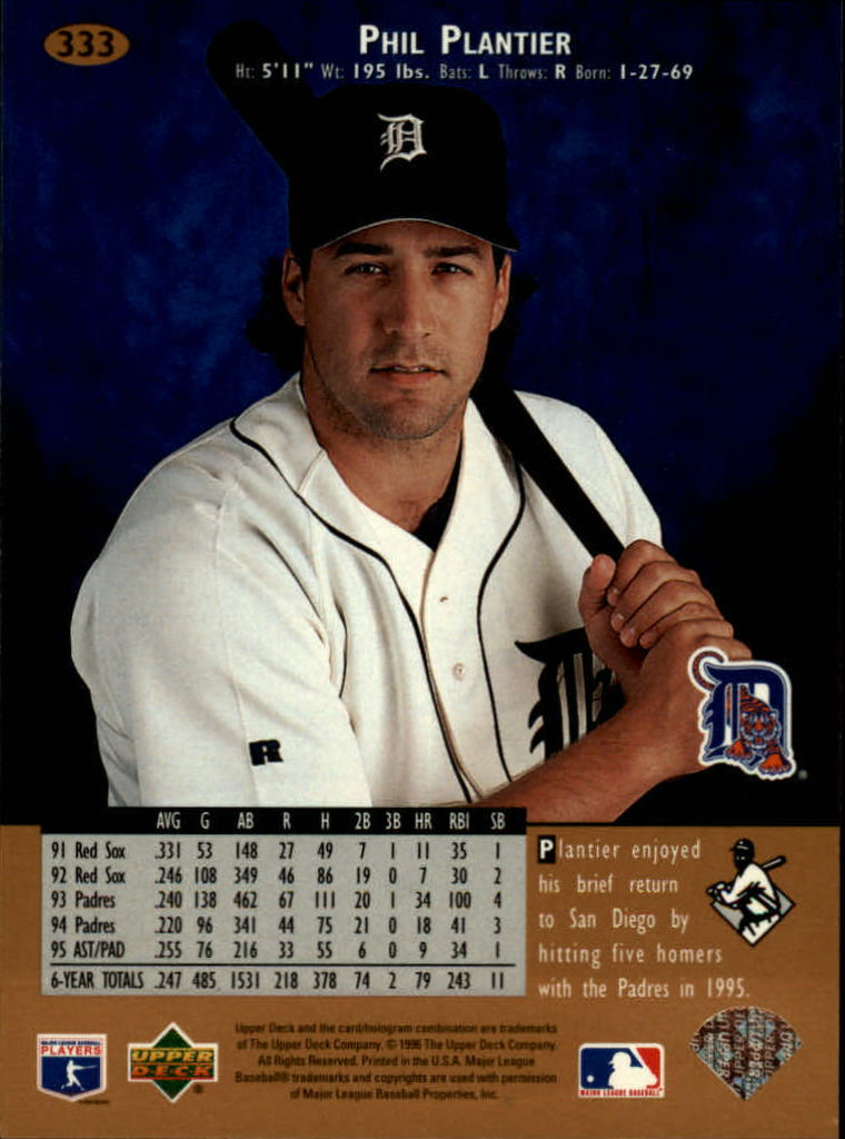 1996 Upper Deck Baseball Card Pick 251-499 - Picture 165 of 465